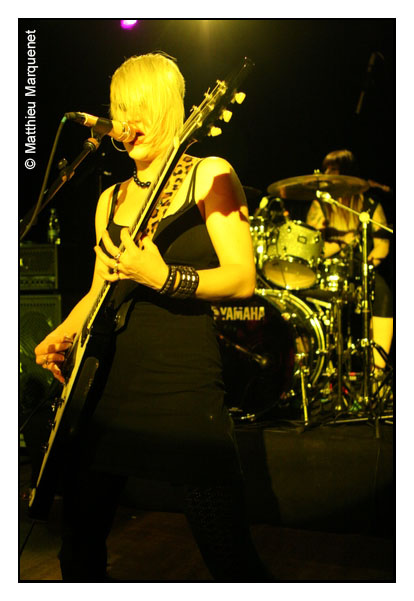 live : photo de concert de Kittie  Paris, la Scne Bastille