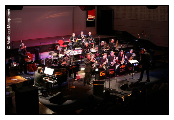 live : photo de concert de Laurent Mignard DUKE ORCHESTRA  Paris, studio Charles Trenet (Maisons de la Radio)