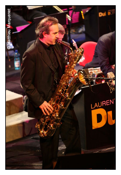 live : photo de concert de Laurent Mignard DUKE ORCHESTRA  Paris, studio Charles Trenet (Maisons de la Radio)