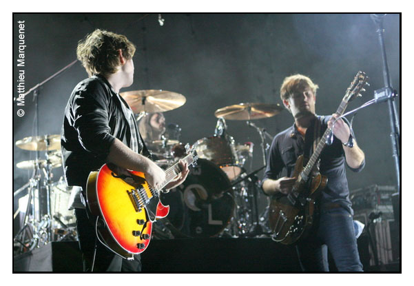 live : photo de concert de Kings of Leon  Paris, Olympia