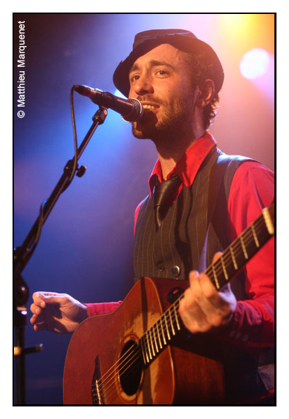 live : photo de concert de Charlie Winston  Paris, Maroquinerie