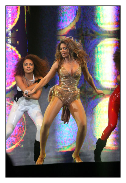 live : photo de concert de Beyonce à Paris, Bercy