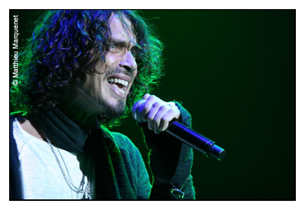 live : photo de concert de Chris Cornell à Paris, POPB (Bercy)