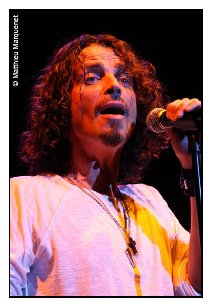 live : photo de concert de Chris Cornell  Paris, POPB (Bercy)