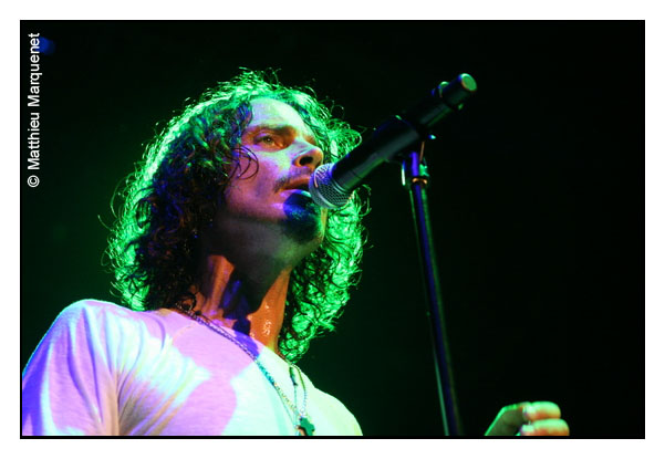 live : photo de concert de Chris Cornell  Paris, POPB (Bercy)