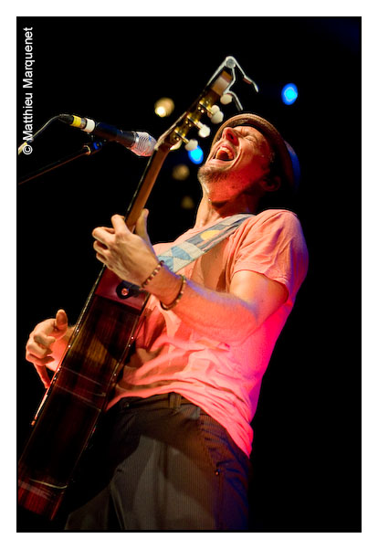 live : photo de concert de Jason Mraz  Paris, Znith