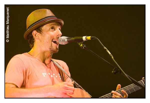 live : photo de concert de Jason Mraz  Paris, Znith