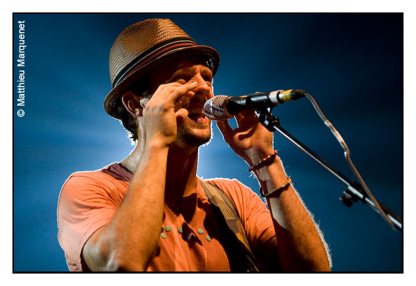 live : photo de concert de Jason Mraz  Paris, Znith