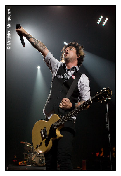 live : photo de concert de Green Day  Paris, Bercy