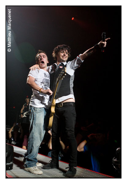 live : photo de concert de Green Day à Paris, Bercy