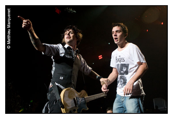 live : photo de concert de Green Day  Paris, Bercy