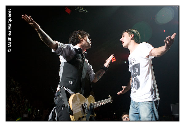 live : photo de concert de Green Day  Paris, Bercy