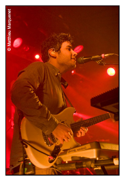 live : photo de concert de Vampire Weekend  Paris, Nouveau Casino