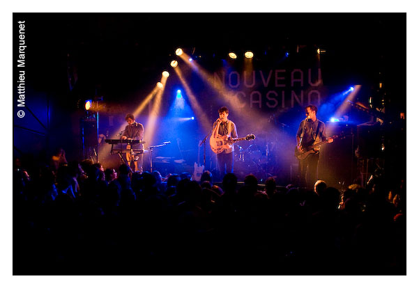 live : photo de concert de Vampire Weekend  Paris, Nouveau Casino