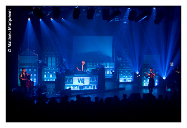 live : photo de concert de Wax Tailor  Paris, Bataclan