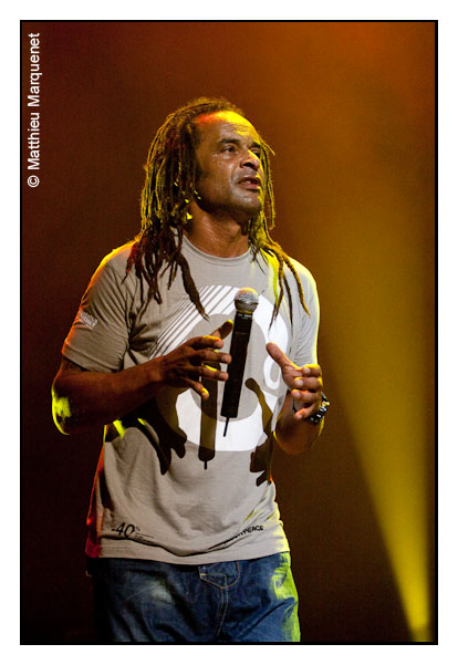 live : photo de concert de Yannick Noah  Paris, Znith