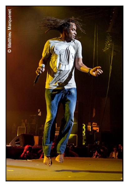 live : photo de concert de Yannick Noah  Paris, Znith