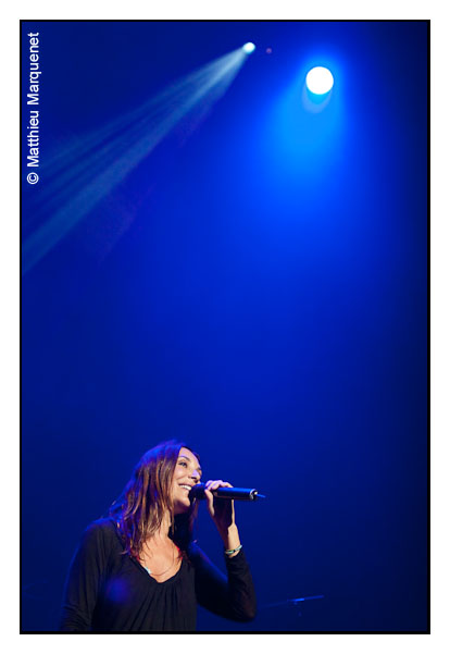 live : photo de concert de Zazie à Paris, Zénith