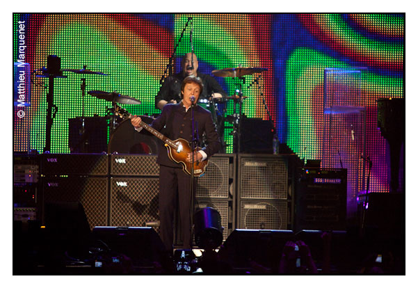 live : photo de concert de Paul Mc Cartney  Paris, POPB (Bercy)