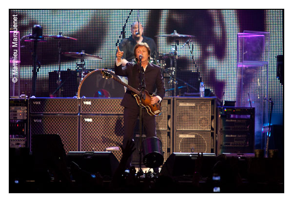 live : photo de concert de Paul Mc Cartney  Paris, POPB (Bercy)