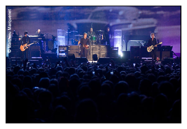 live : photo de concert de Paul Mc Cartney à Paris, POPB (Bercy)