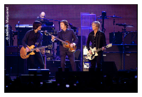 live : photo de concert de Paul Mc Cartney  Paris, POPB (Bercy)