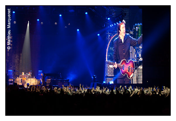 live : photo de concert de Paul Mc Cartney  Paris, POPB (Bercy)