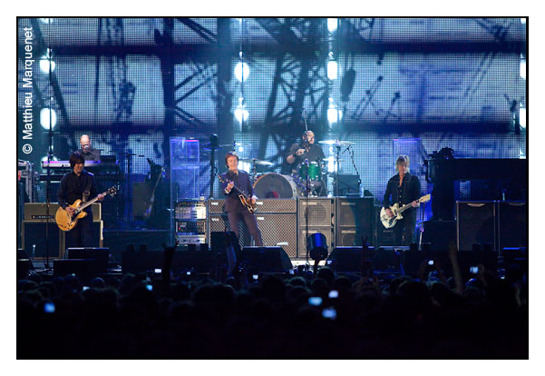 live : photo de concert de Paul Mc Cartney  Paris, POPB (Bercy)