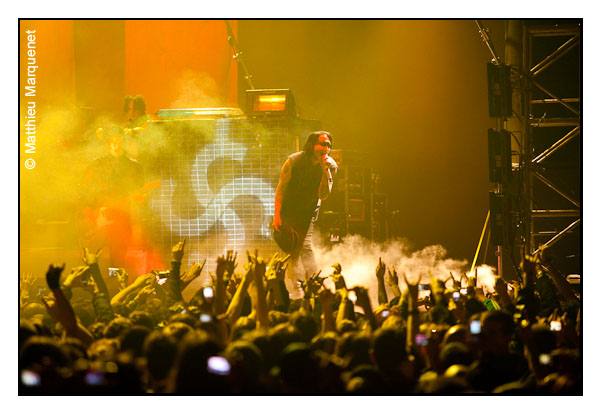 live : photo de concert de Marilyn Manson  Paris, Znith