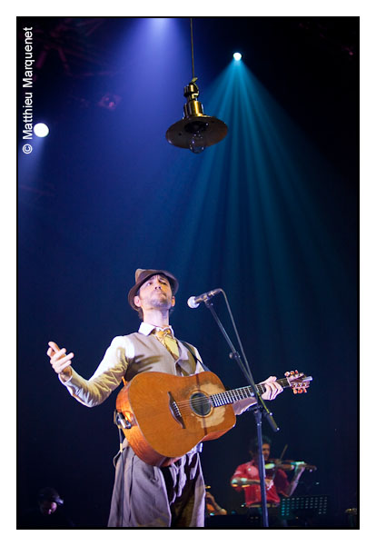 live : photo de concert de Charlie Winston  Paris, Znith