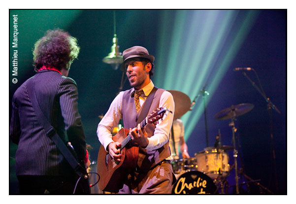 live : photo de concert de Charlie Winston  Paris, Znith