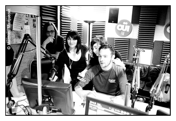 live : photo de concert de AqME  Paris, studio de Ou FM