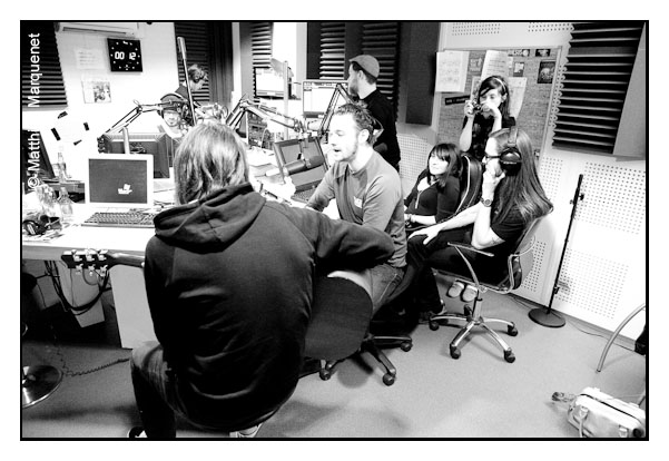 live : photo de concert de AqME  Paris, studio de Ou FM