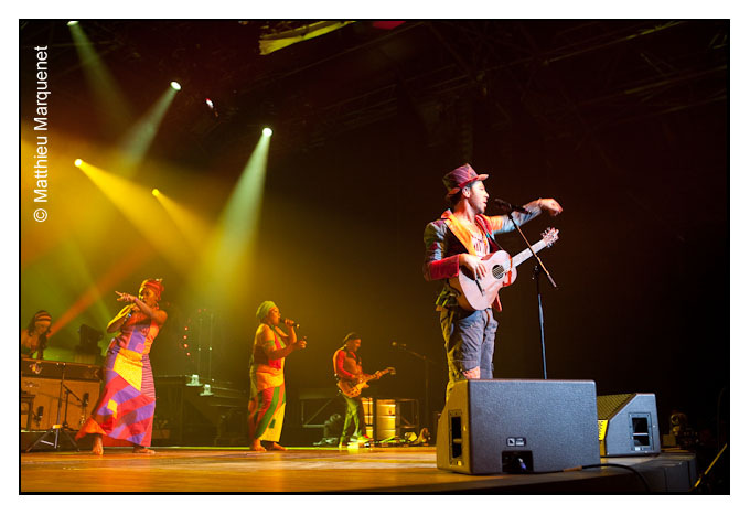 live : photo de concert de Christophe Mae  Paris, Zenith