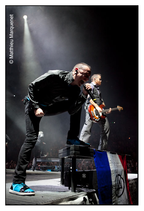 live : photo de concert de Linkin Park  Paris, POPB - Bercy