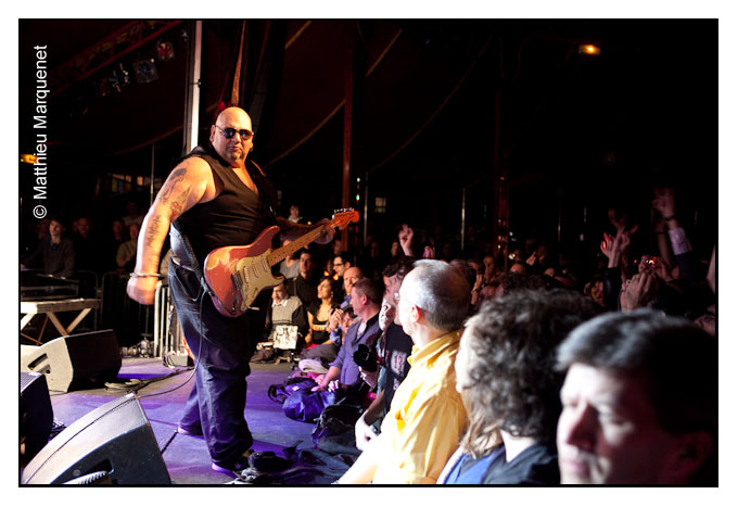 live : photo de concert de Popa Chubby  Paris, Cabaret Sauvage