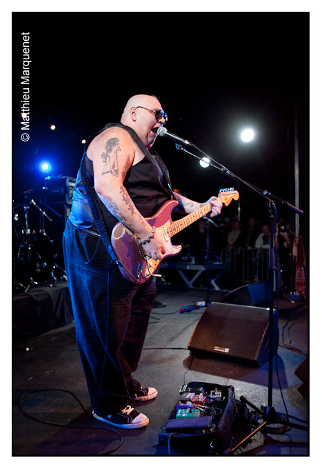 live : photo de concert de Popa Chubby  Paris, Cabaret Sauvage