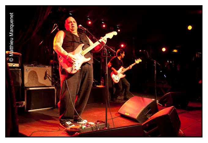 live : photo de concert de Popa Chubby  Paris, Cabaret Sauvage