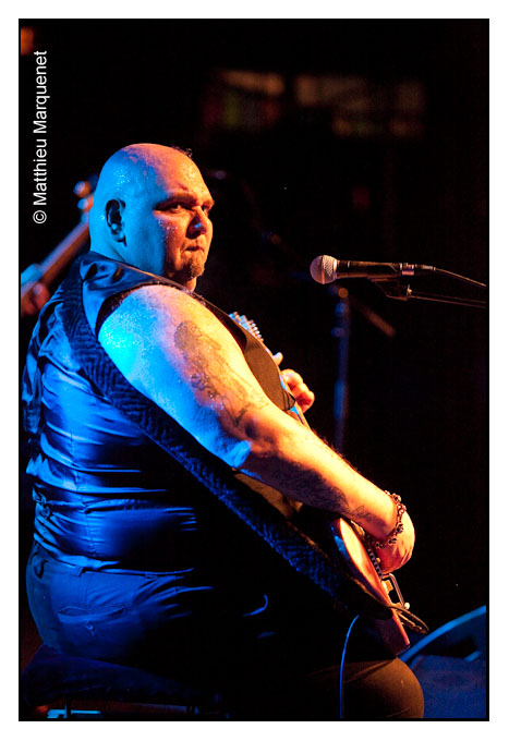 live : photo de concert de Popa Chubby  Paris, Cabaret Sauvage