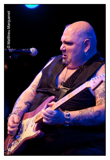 live : photo de concert de Popa Chubby  Paris, Cabaret Sauvage