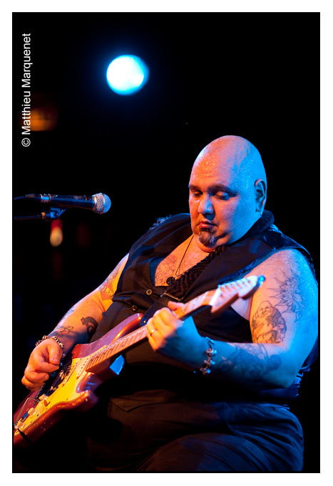 live : photo de concert de Popa Chubby  Paris, Cabaret Sauvage