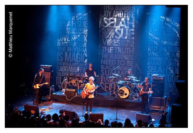 live : photo de concert de Selah Sue  Paris, la Cigale