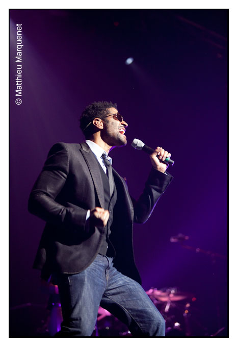 live : photo de concert de Eric Benet  Paris, Grand Rex