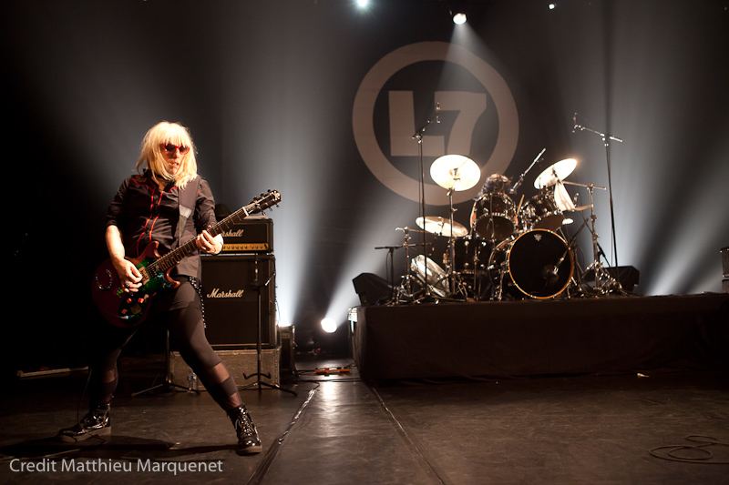 live : photo de concert de L7  Paris, Bataclan