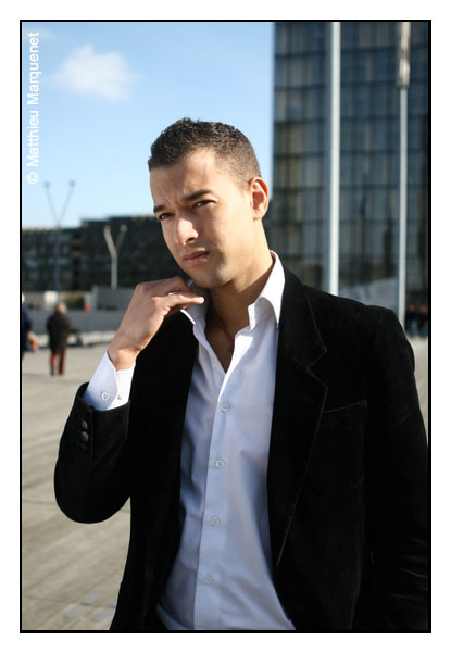 photo de Vincent, magicien, session photo  la bibliothque Franois Mitterand, Paris, 15 mars 2009