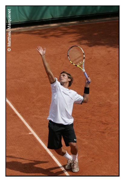 photo de Roland Garros, dernier tour des qualifications, 23 ao�t 2008